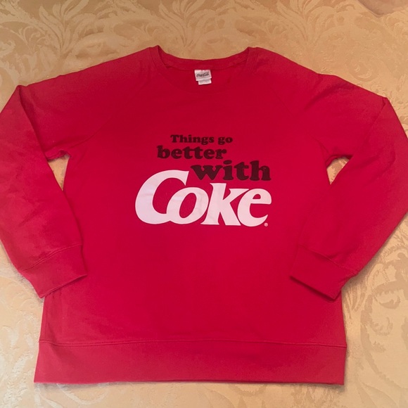 Coca Cola Tops - Coca Cola sweatshirt
